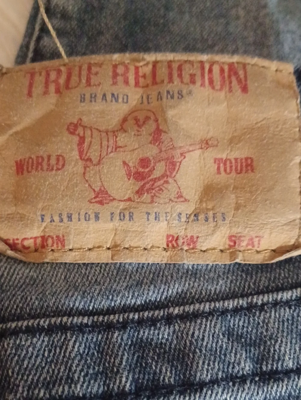 True Religion Dark Wash Denim Jeans  GENO Relaxed Slim Boys Sz10